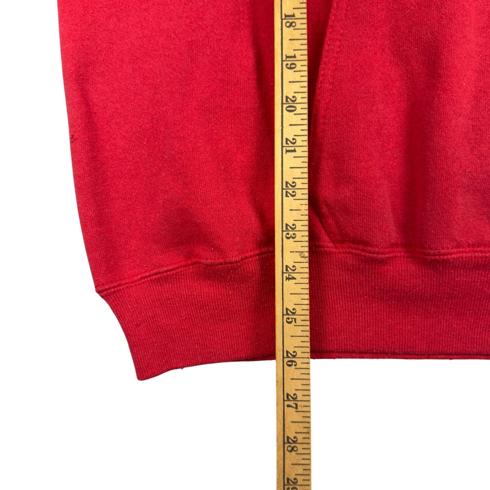 Vtg 90s Marlboro Hoodie Mens Large Red Spellout Tultex USA Made Streetwear - Picture 11 of 12